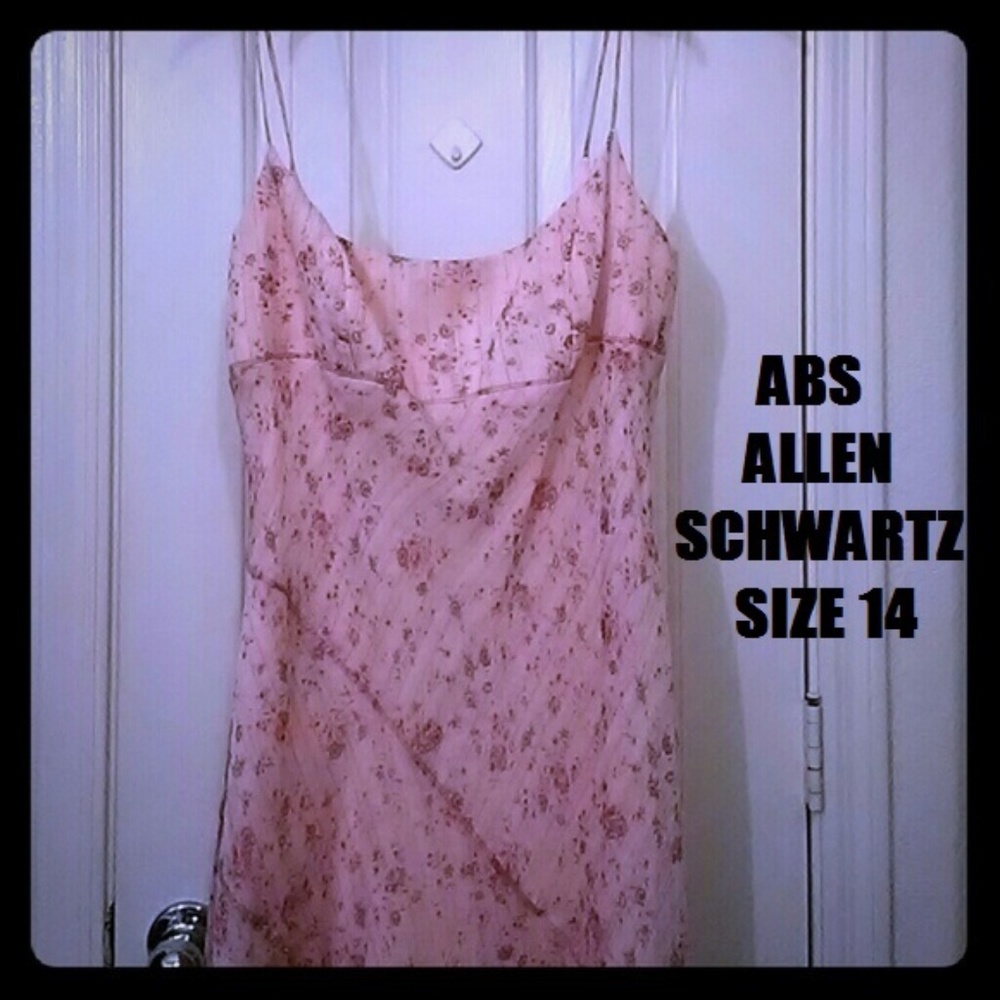 NEW ABS Allen Schwartz Floral Dress.